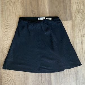 Holllister Black Ultra High Rise Waisted Skirt